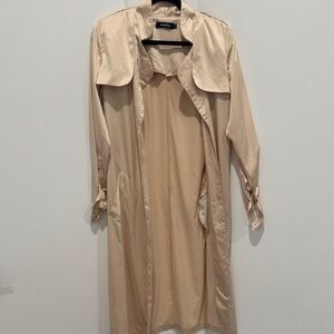 Naanaa Beige Trench Coat